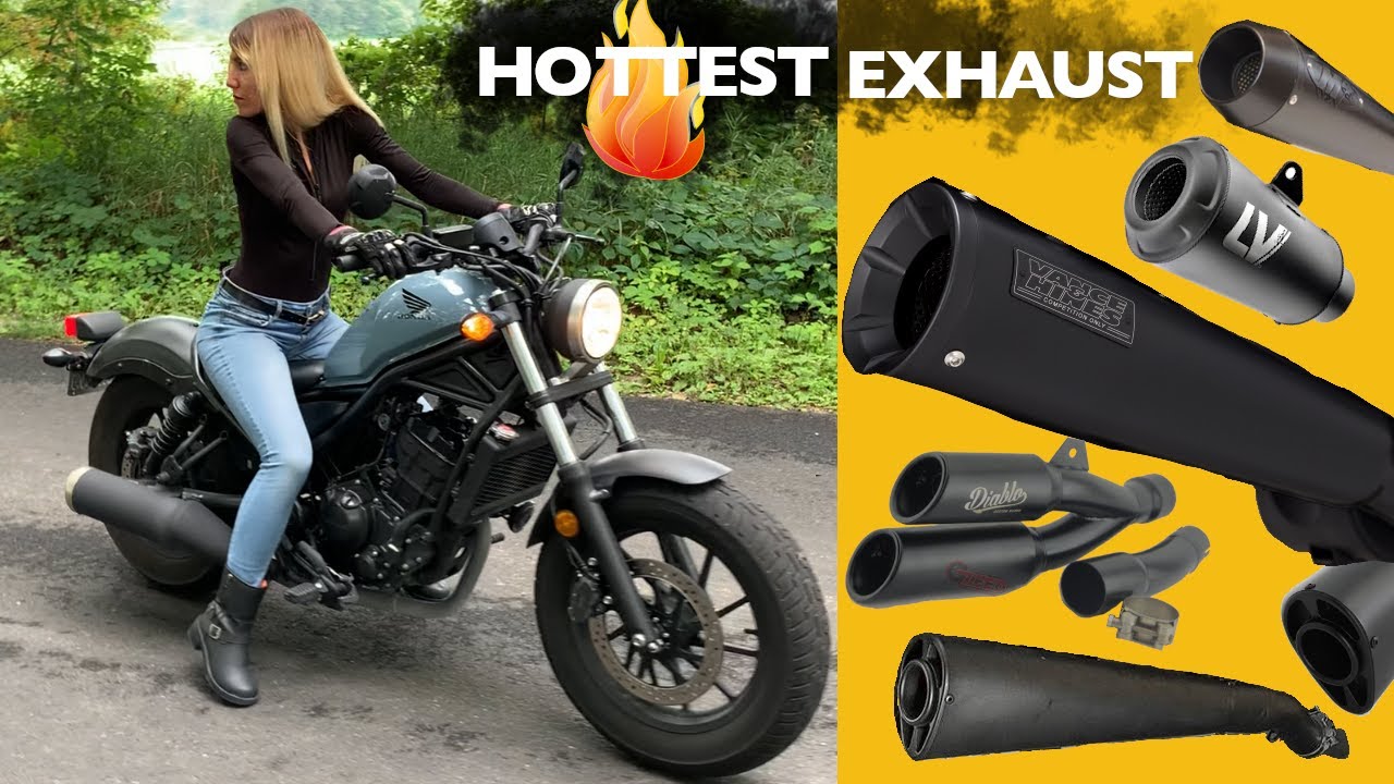 8 Honda Rebel Exhausts | From Cheap to Steep Price Tags 🤑