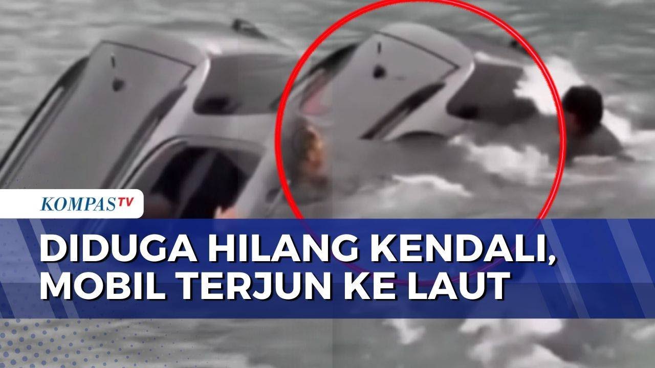 Mobil Hilang Kendali Terjun ke Laut di Ulee Lheue Banda Aceh, Sopir Selamat | SAPA PAGI