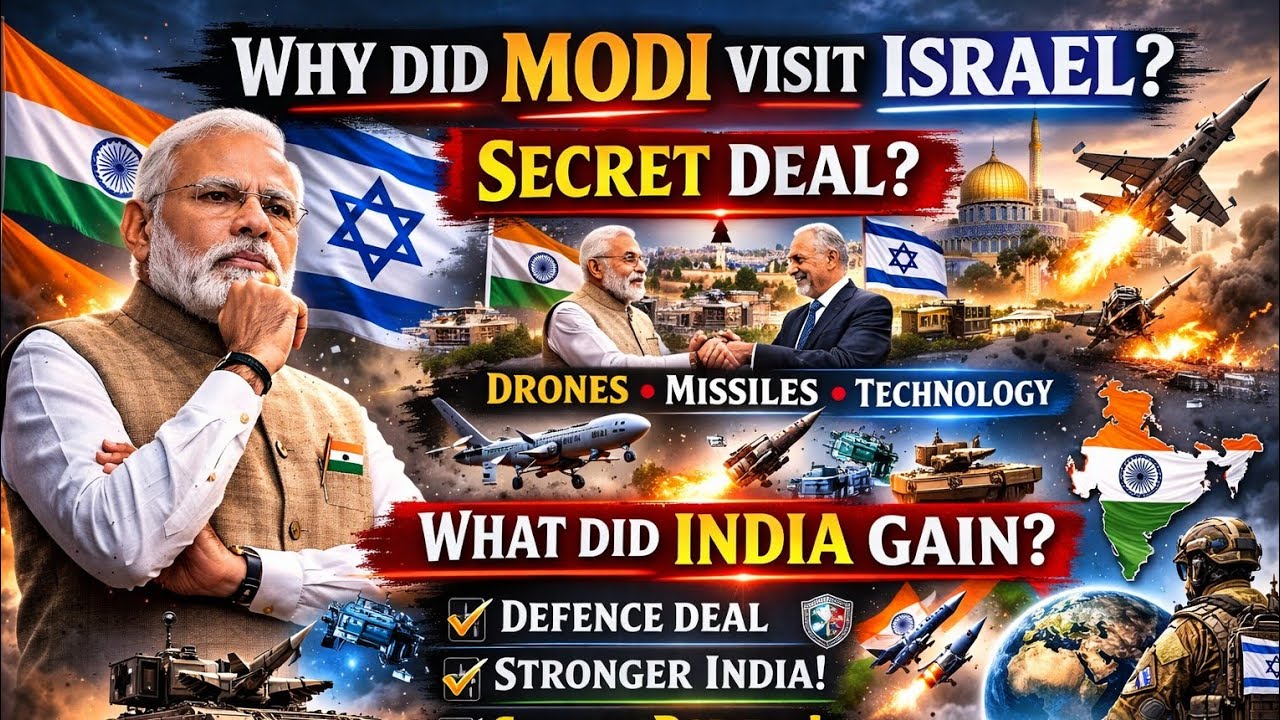 ಇಸ್ರೇಲ್‌ನಲ್ಲಿ ಮೋದಿ! 🇮🇱 ಈ ಭೇಟಿಯ ಹಿಂದೆ ನಿಜ ಏನು? |ಭಾರತದ ಲಾಭಗಳ ಸಂಪೂರ್ಣ ವಿಶ್ಲೇಷಣೆ#modi #narendramodi #bjp