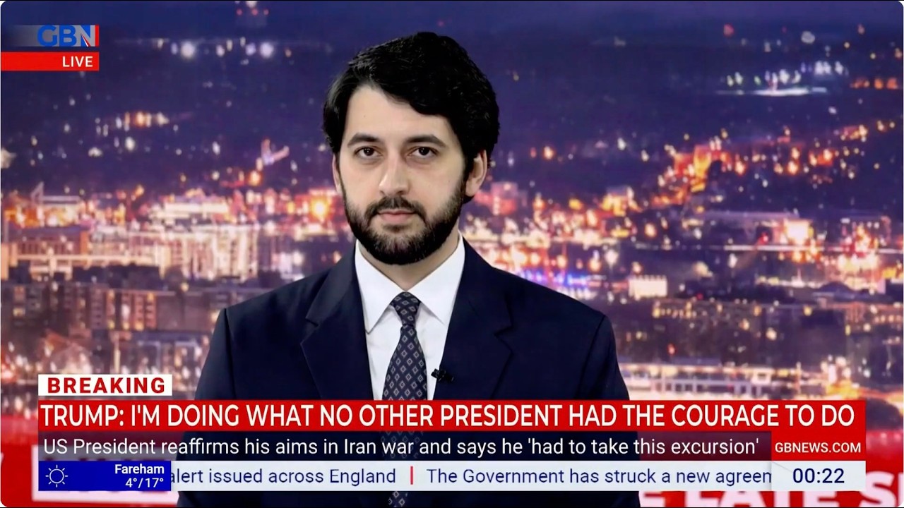 Janatan Sayeh on Trump reaffirming aims in Iran war – GB News