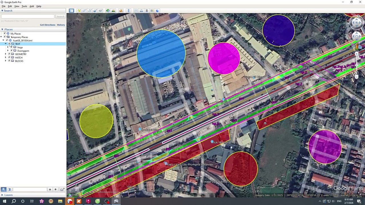 CÔNG CỤ ĐƯA ĐỐI TƯỢNG CAD LÊN GOOGLE EARTH