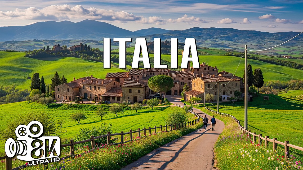 Maravillas de Italia | Un Viaje por sus Paisajes Más Bellos | 4K