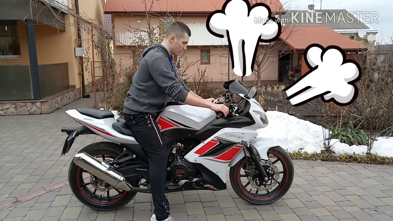 Пробуджую мотик Viper F2 250 з зимової сплячки