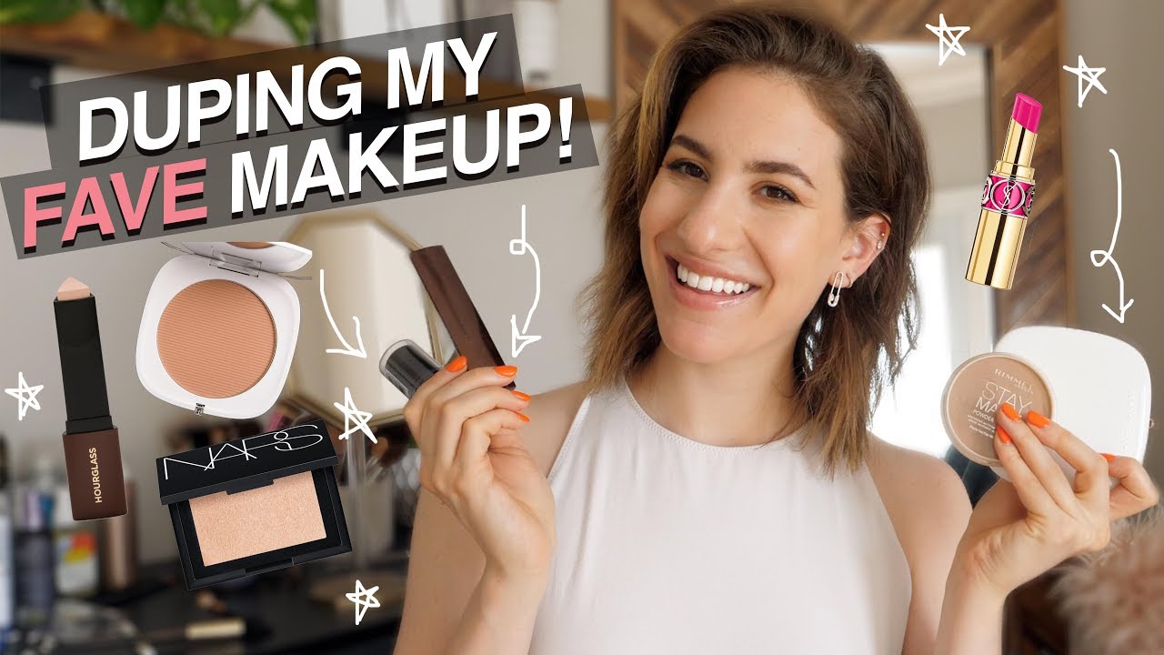 Drugstore DUPES For My FAVORITE MAKEUP! | Jamie Paige