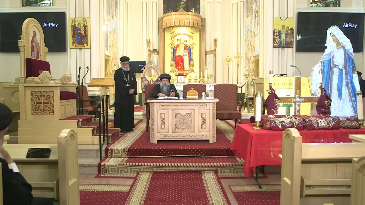 الاستشهاد شهادة للمسيح -  لنيافة الانبا دافيد - سبتمبر ١٨ ٢٠٢٥