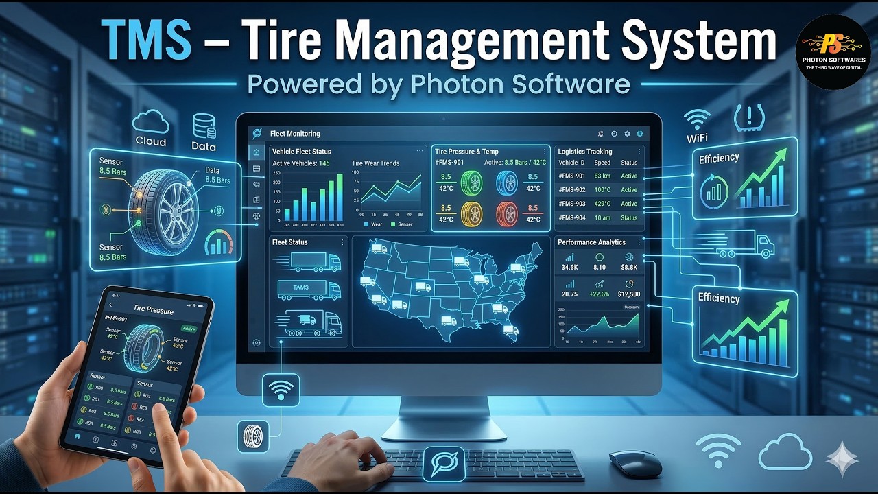 Photon Presents TMS - Tire Management Solution for Fleet Operators