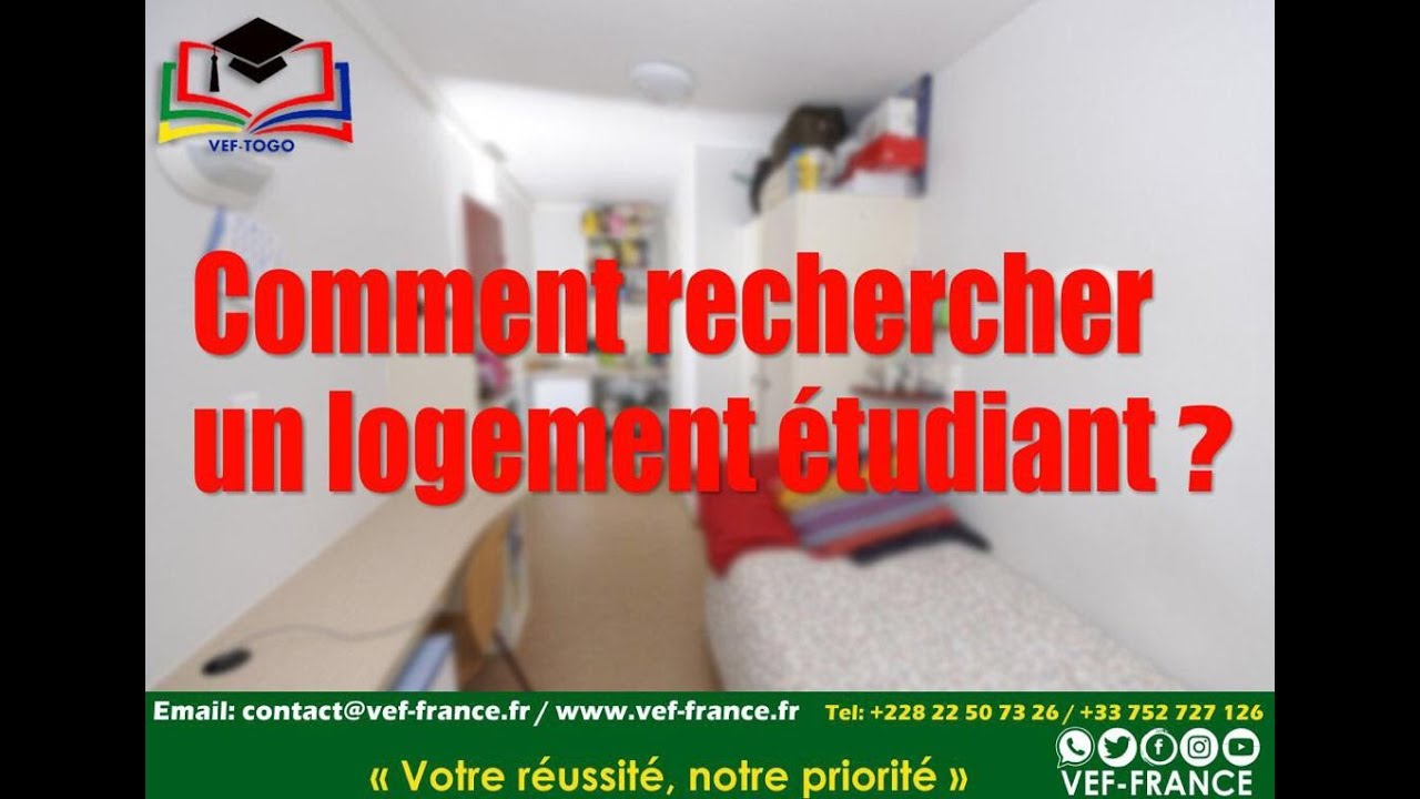 Comment rechercher un logement étudiant ?