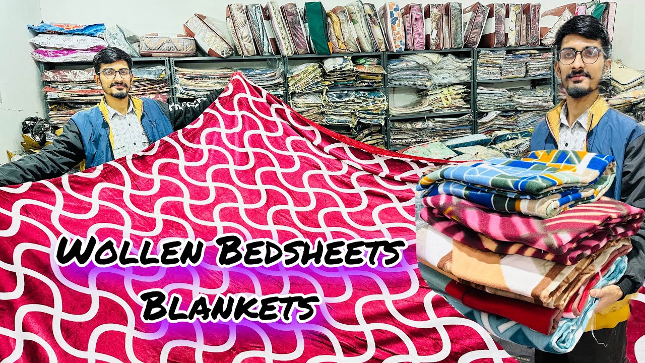 Bedsheets का तोहफ़ा | Wollen Bedsheets Blanket’s|| Shree Ram Collection Ludhiana|