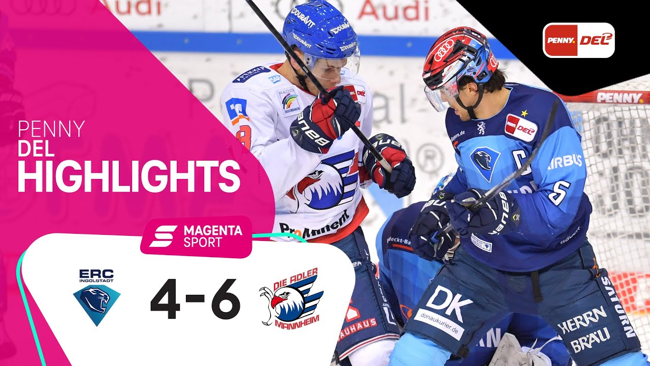 ERC Ingolstadt - Adler Mannheim | 26. Spieltag, 2020/2021 | MAGENTA SPORT