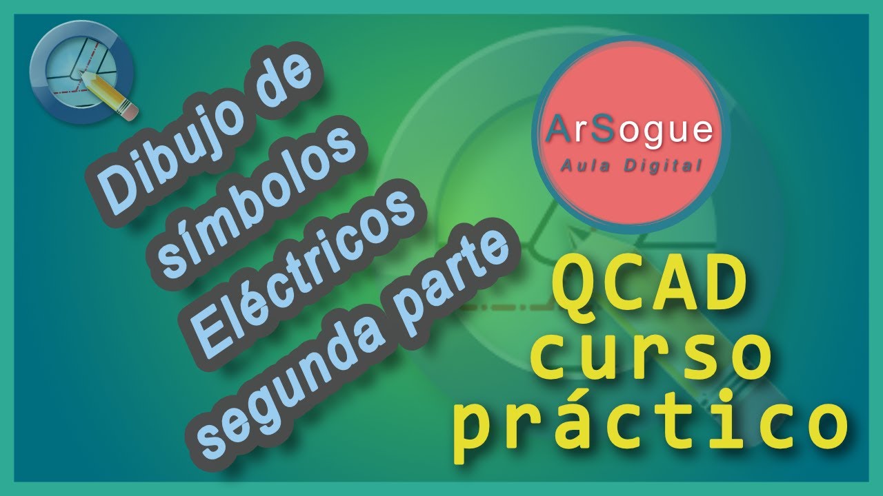 Dibujo de Símbolos eléctricos 02   QCAD