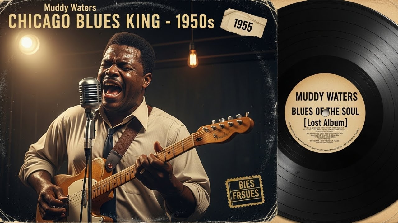 Muddy Waters – Smokestack Sessions (1955 Lost Album) | Chicago Blues Legend & King of the Blues