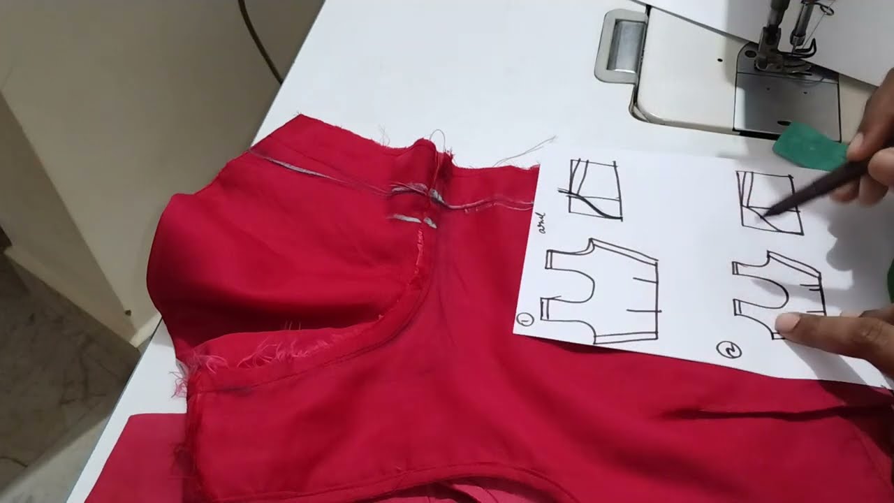 Blouse Side Jointing Problem?  Secret Solution in kannada