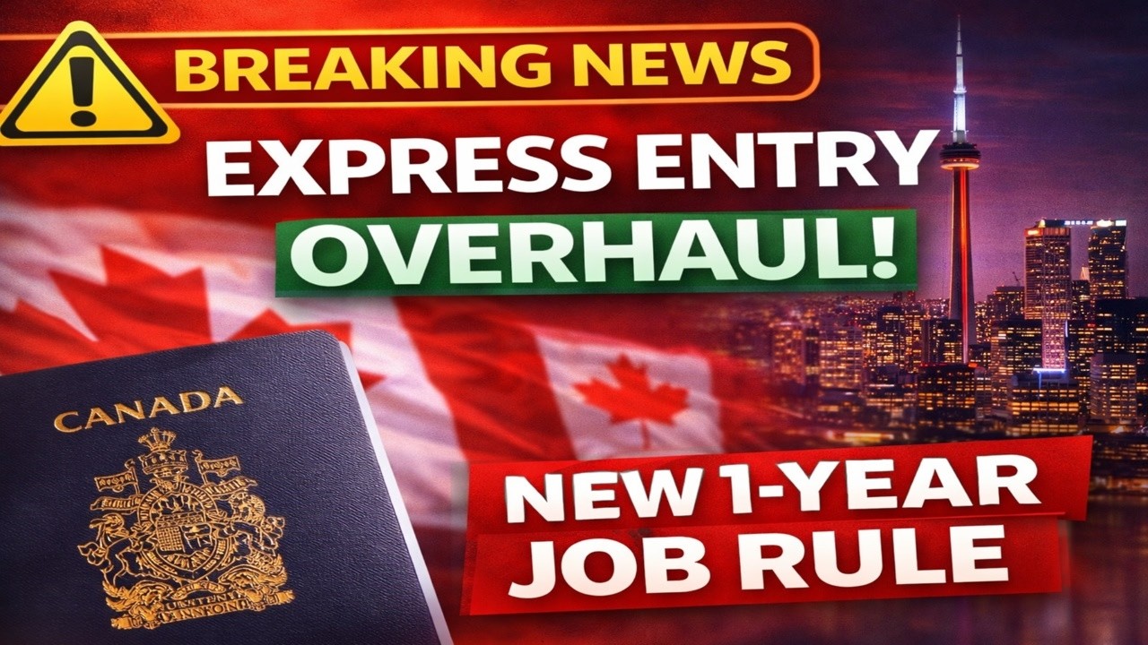 📢 Canada Visa Breaking News 🇨🇦 | Express Entry Overhaul + 1-Year Job Rule &ndash; Full Update