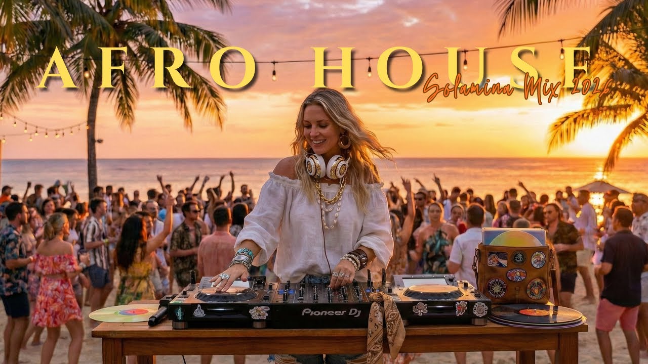 🔥 Summer Afro House Evening Mix 2026 | Solamina Afrohouse | Smooth Summer Vibes Vol. 3 🌙✨