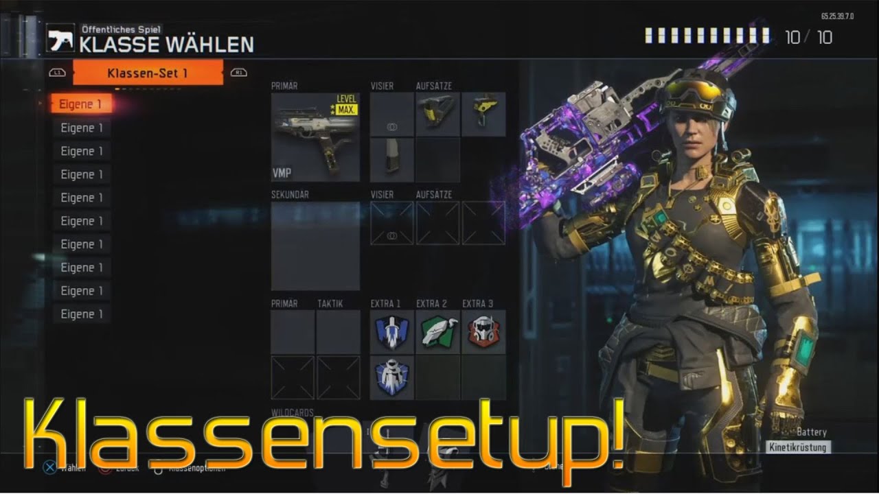 Die besten Klassen in Bo3! (German/Deutsch)