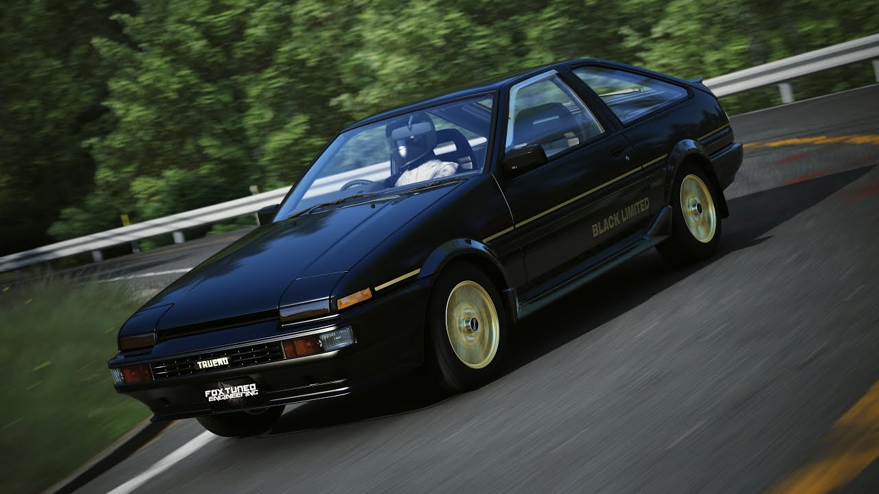 Assetto Corsa |  Toyota AE86 (Stock) at PK Akina