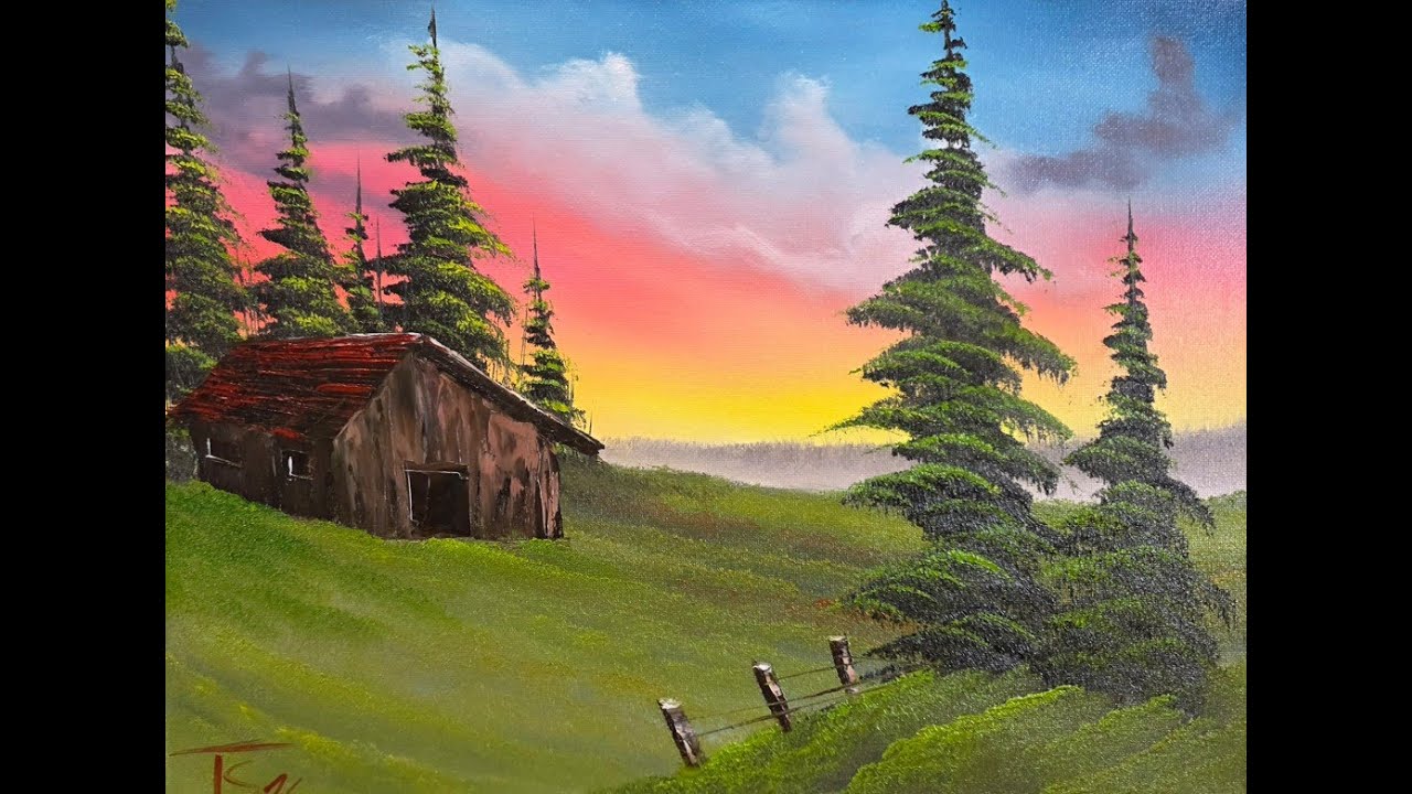 Painting Bob Ross Style with Certified Instructor Ted Simpson, CRI®