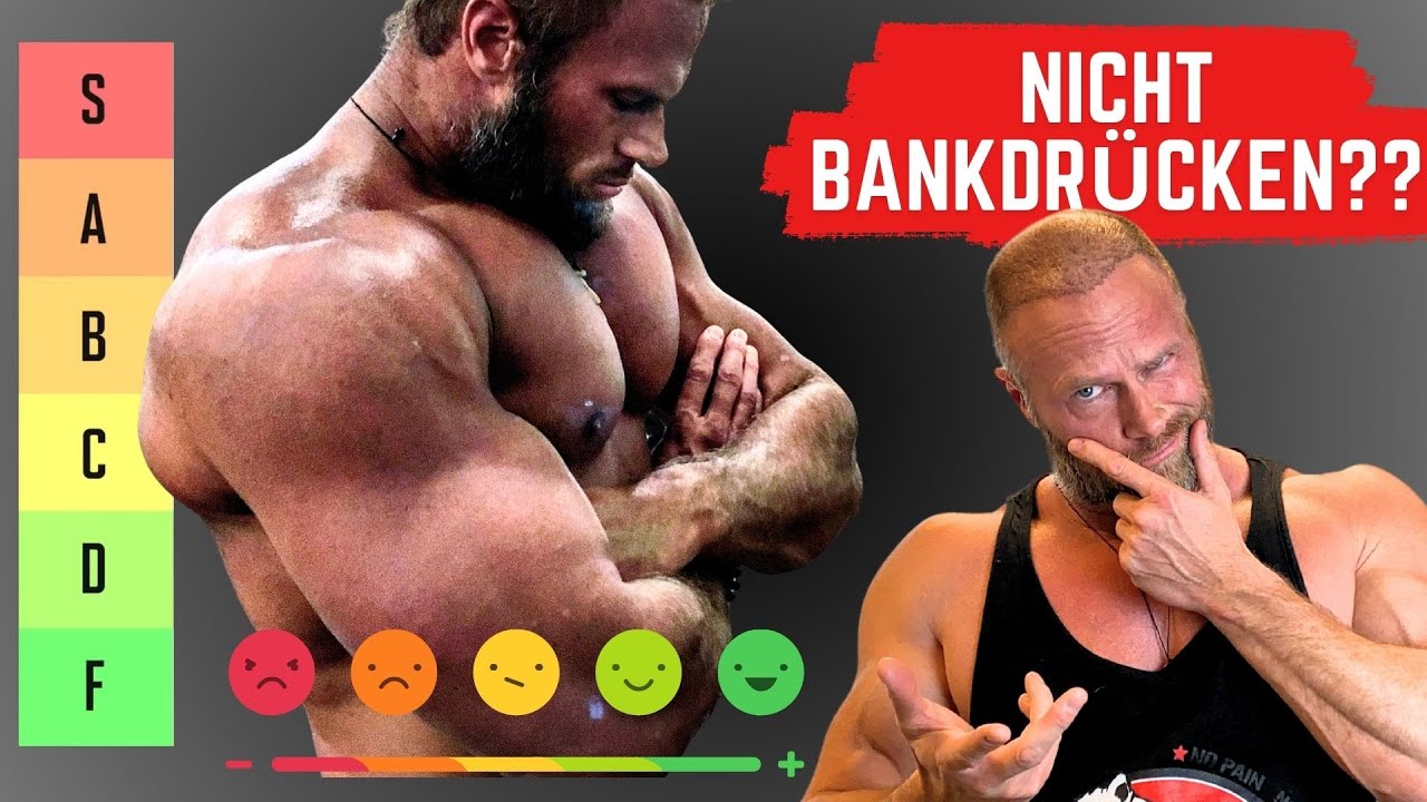 ALLE Brust Übungen - RANKING | worst to best