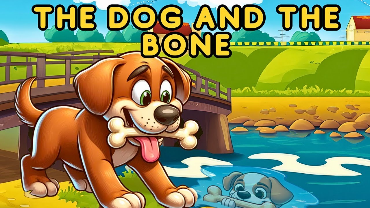 The Dog and the Bone| English Short Stories For Children | Small Moral Story for Kids
