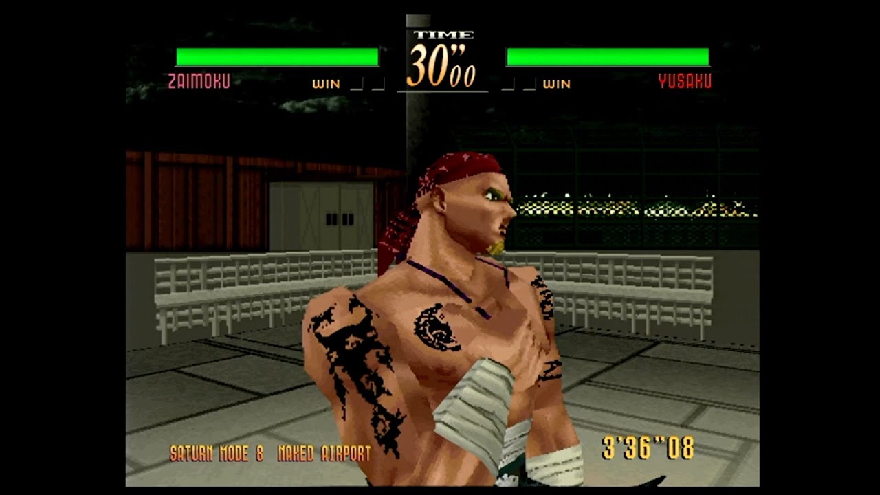 SS GAME 【LAST BRONX】【SATURN MODE ╴ZAIMOKU】