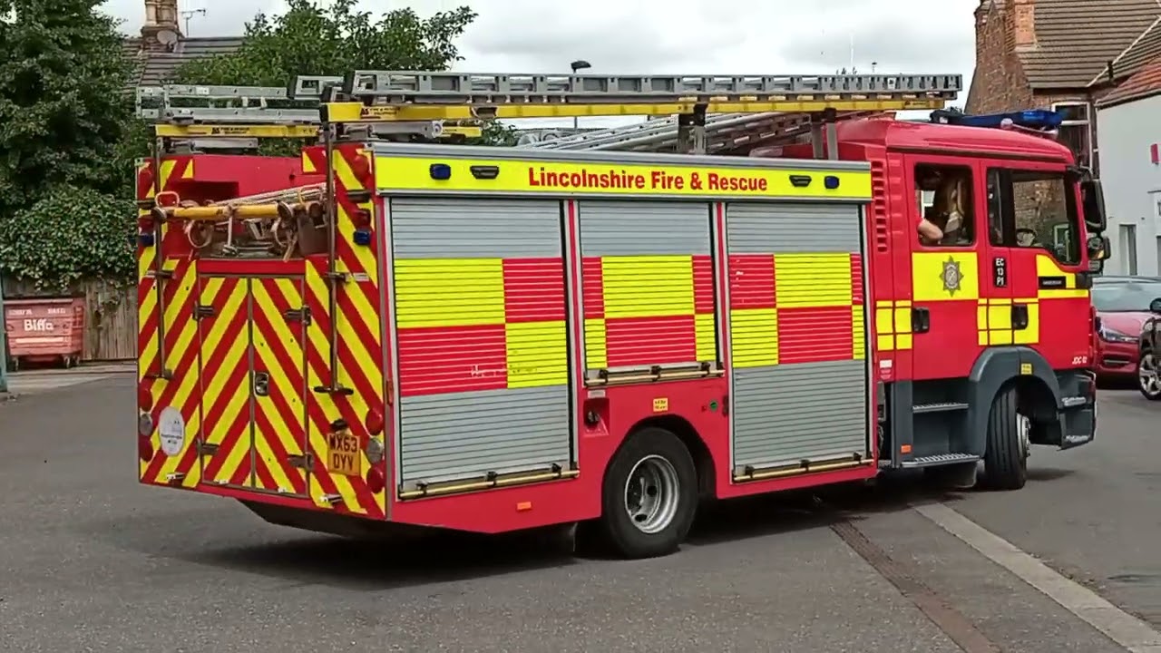 Lincolnshire Fire and Rescue Service MAN Fire Appliance