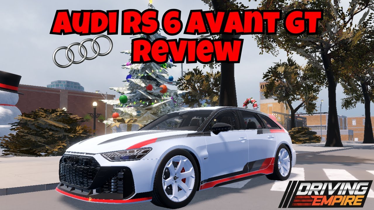 Audi RS6 Avant GT Review in Driving Empire