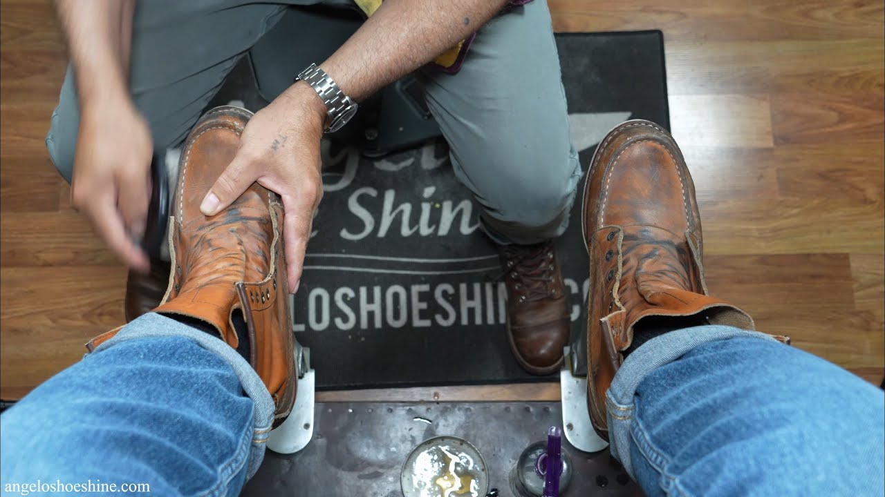 ULTIMATE RELAXATION!!! | Angelo Shoe Shine ASMR