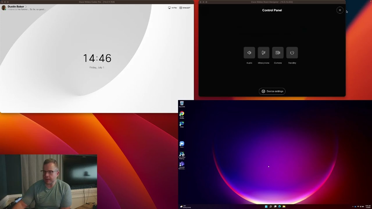 The Collaboratory with Dustin - How to share to Webex Devices using Miracast