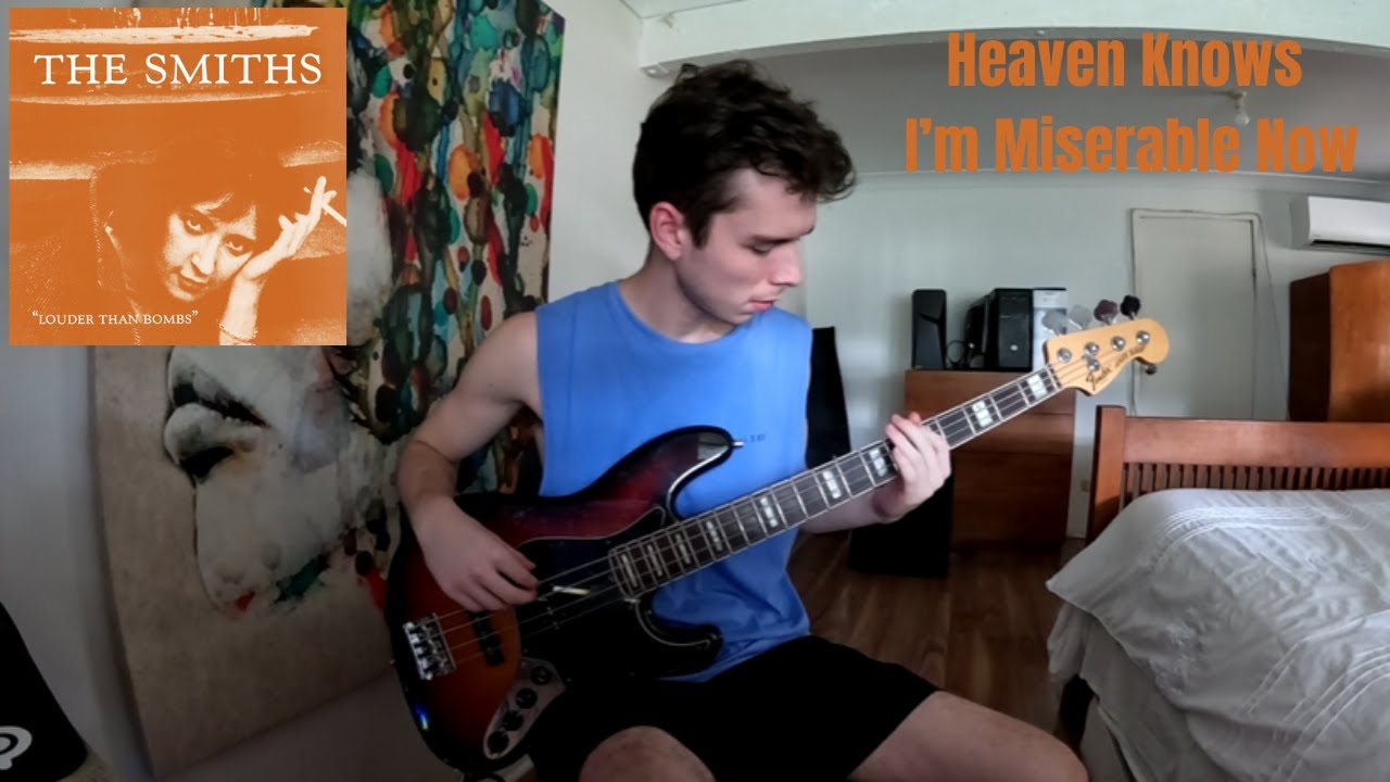 The Smiths - Heaven Knows I'm Miserable Now (Bass Cover)