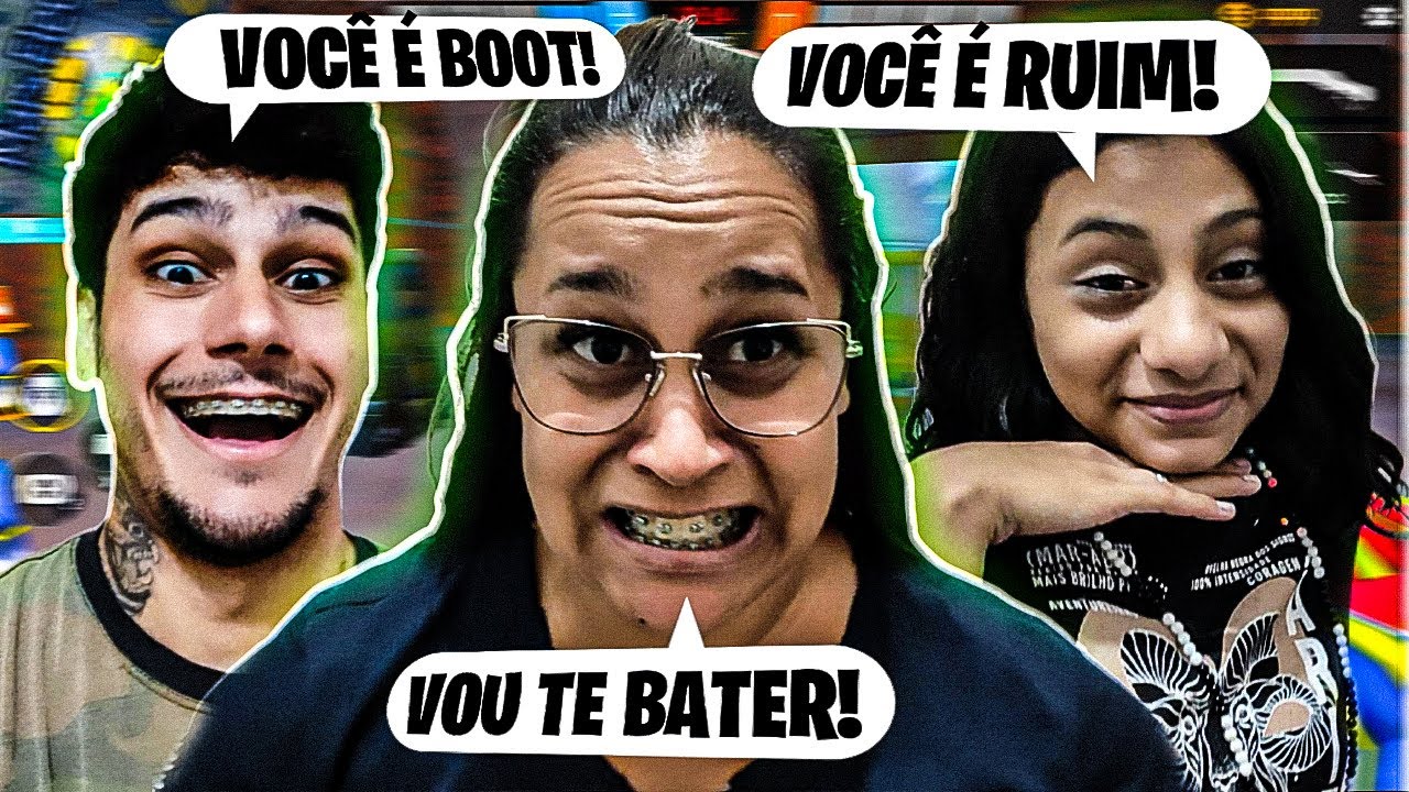 FIZ MINHA IRMÃZINHA E MINHA MÃE BRIGAREM FEIO NO MEIO DO X1 E DEU MUITO RUIM NO FREE FIRE 😭😡