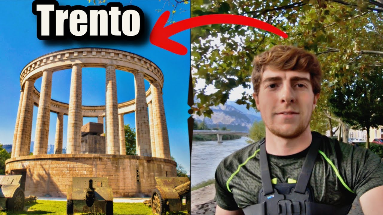 Te muestro mi LUGAR FAVORITO en TRENTO | CORRIENDO por las montañas Italianas