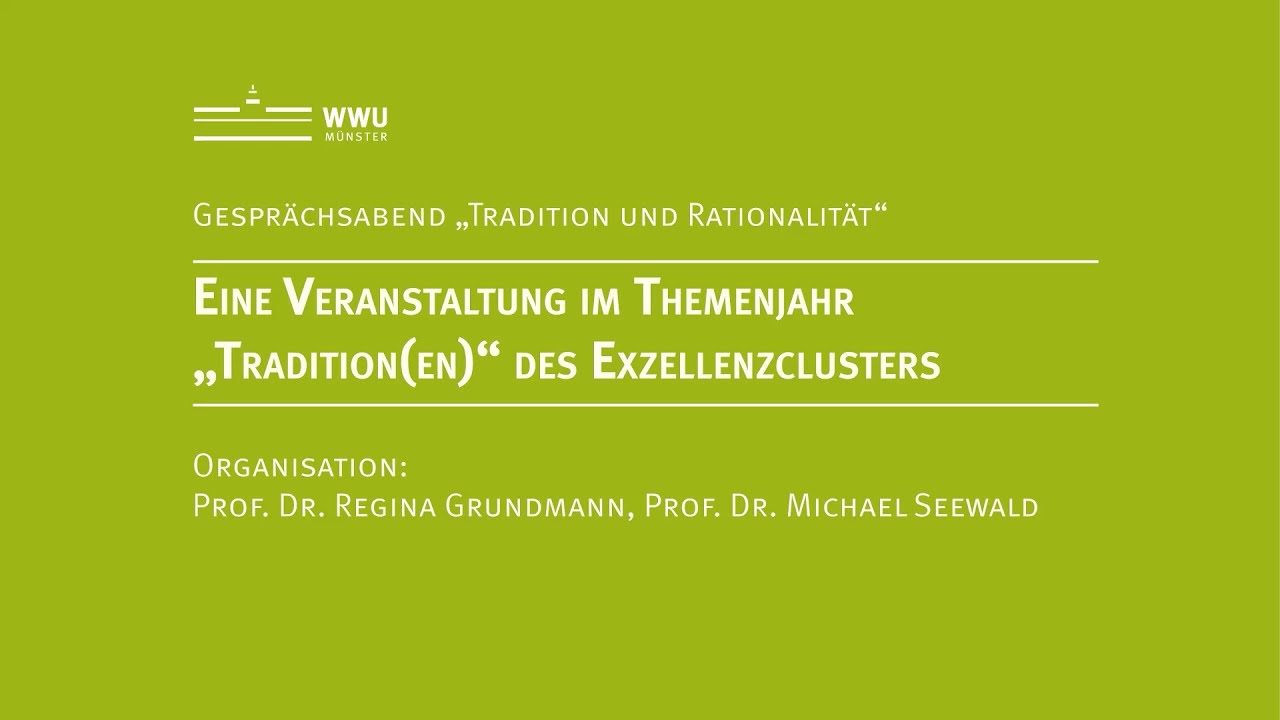 Gesprächsabend „Tradition und Rationalität“