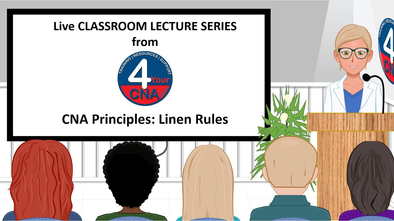 CNA Principles Classroom Lecture: Linen Rules