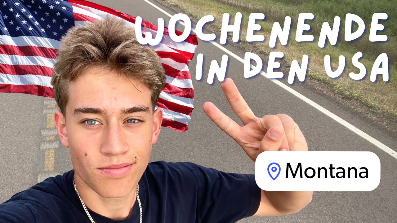 USA Vlog 🇺🇸 Ein typisches Wochenende als Austauschschüler in Montana!
