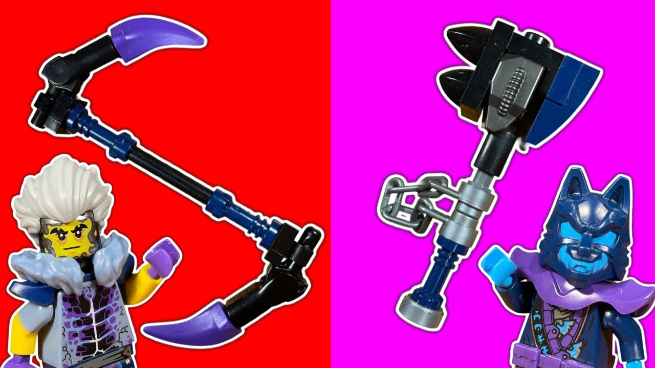 I Made 10 Custom Lego Ninjago Weapons 18