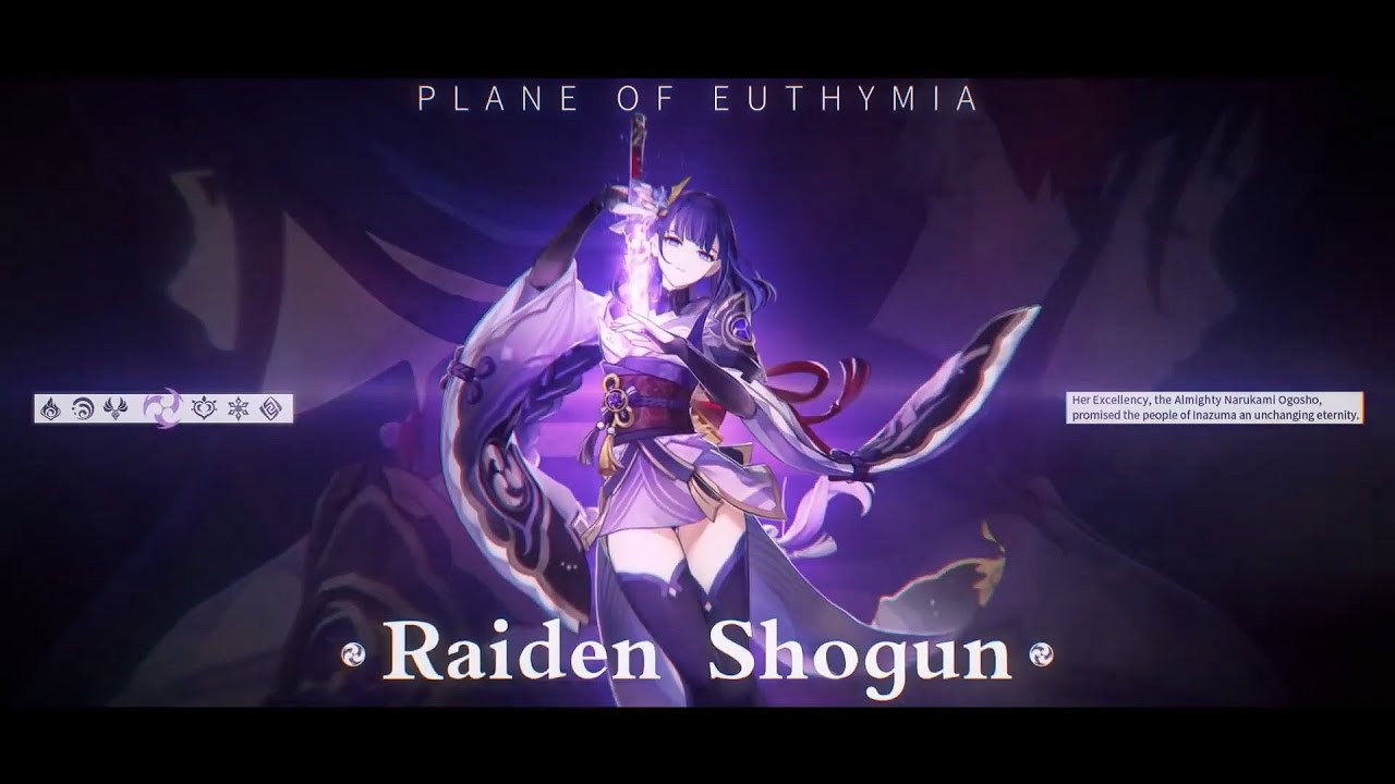 [MV] Genshin Impact "The Raiden Shogun" (Honkai World Diva)