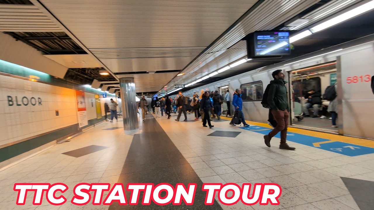 BLOOR-YONGE TTC Subway Station Tour