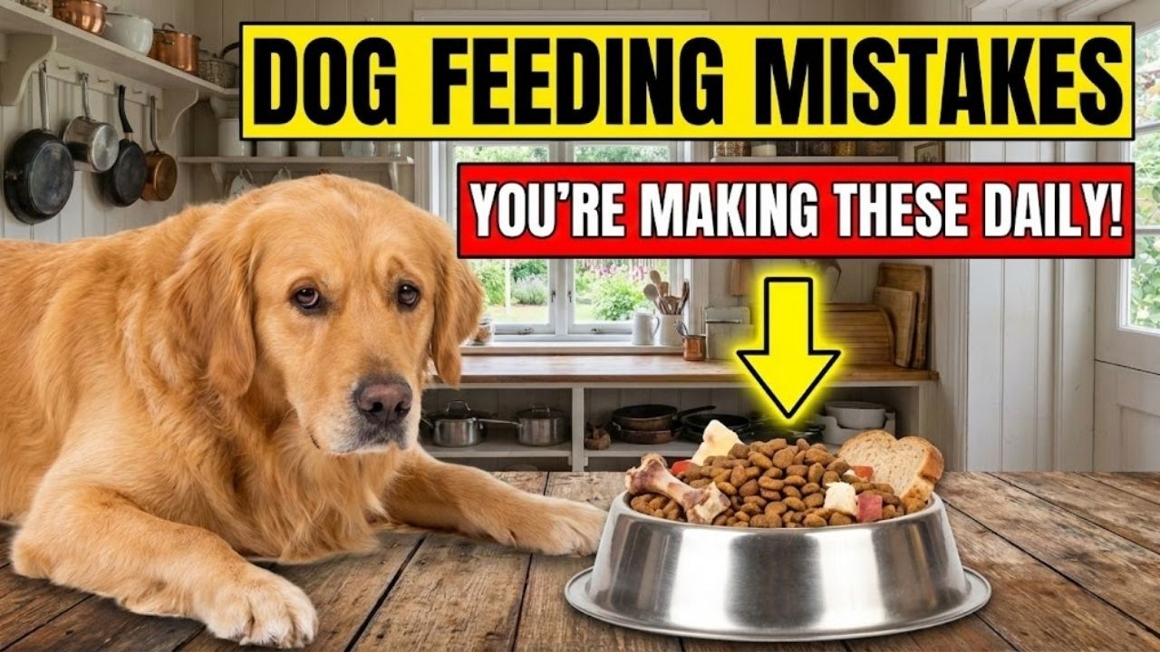 🚨 WARNING: 10 Common Dog Feeding Mistakes Vets See All the Time 🐾