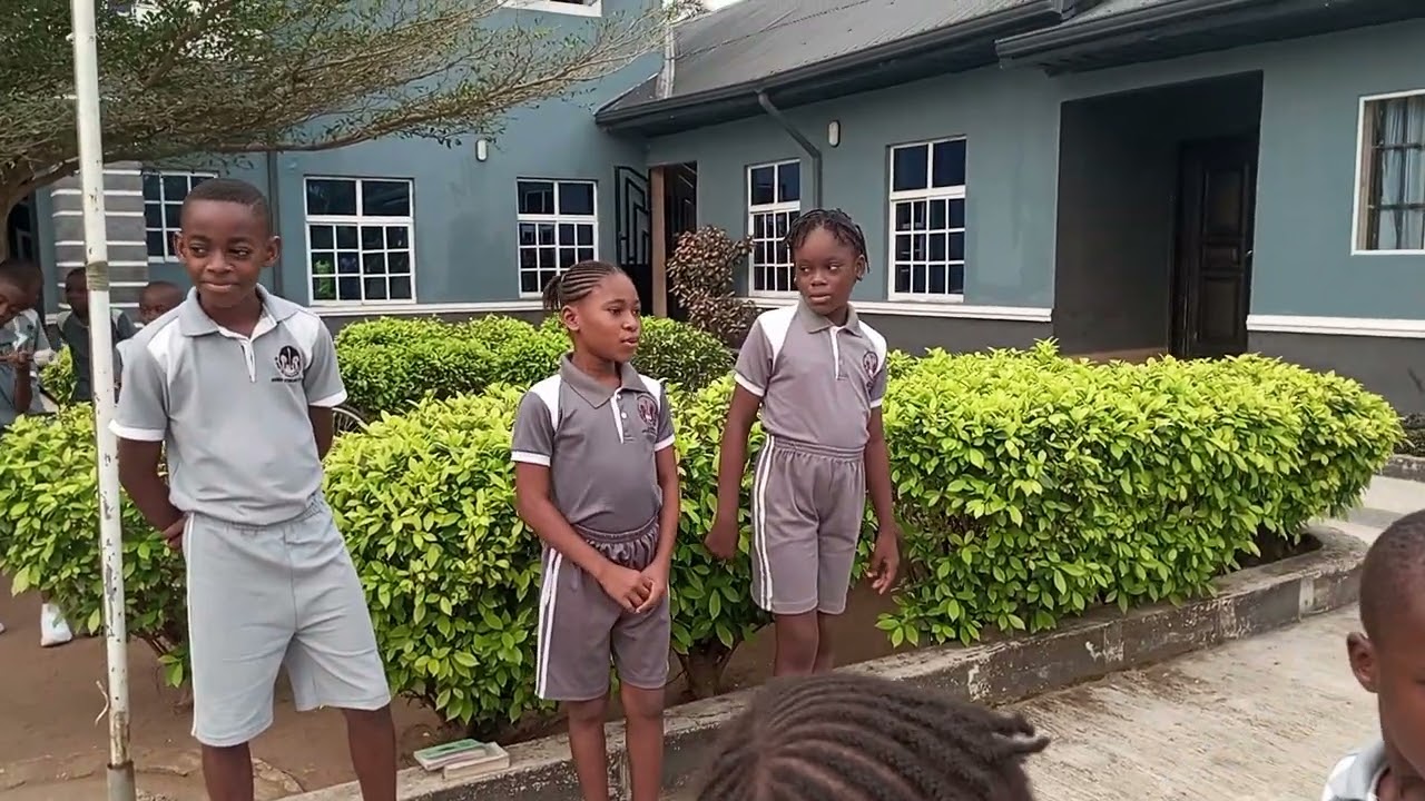 A presentation well expressed by the primary 5 pupils 