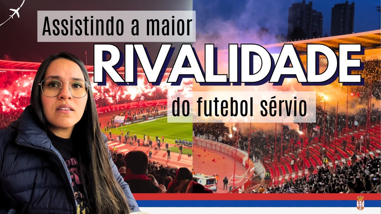 FUI ASSISTIR A UM JOGO DO ESTRELA VERMELHA E PARTIZAN, UM CLÁSSICO SÉRVIO