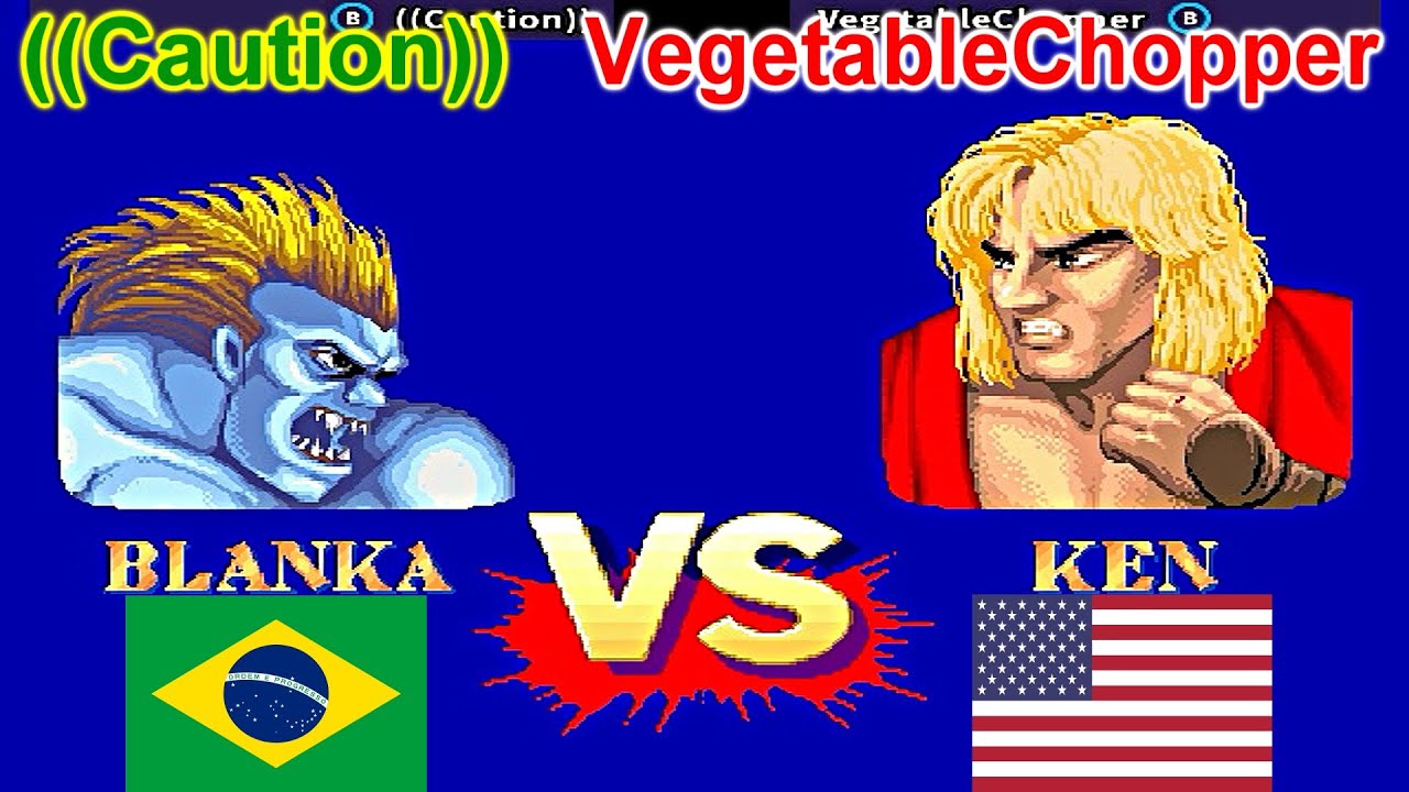 Street Fighter II': Champion Edition - ((Caution)) vs VegetableChopper FT5