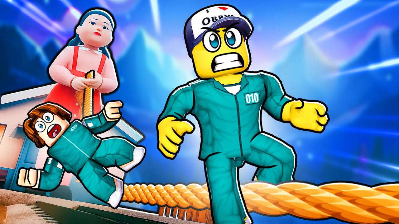 SQUID GAME 3 A SKÁKÁNÍ PŘES ŠVIHADLO.. (Roblox Jump Rope)