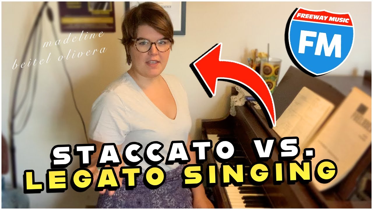 Staccato vs. Legato | Vocal Lessons with Madeline Beitel Olivera