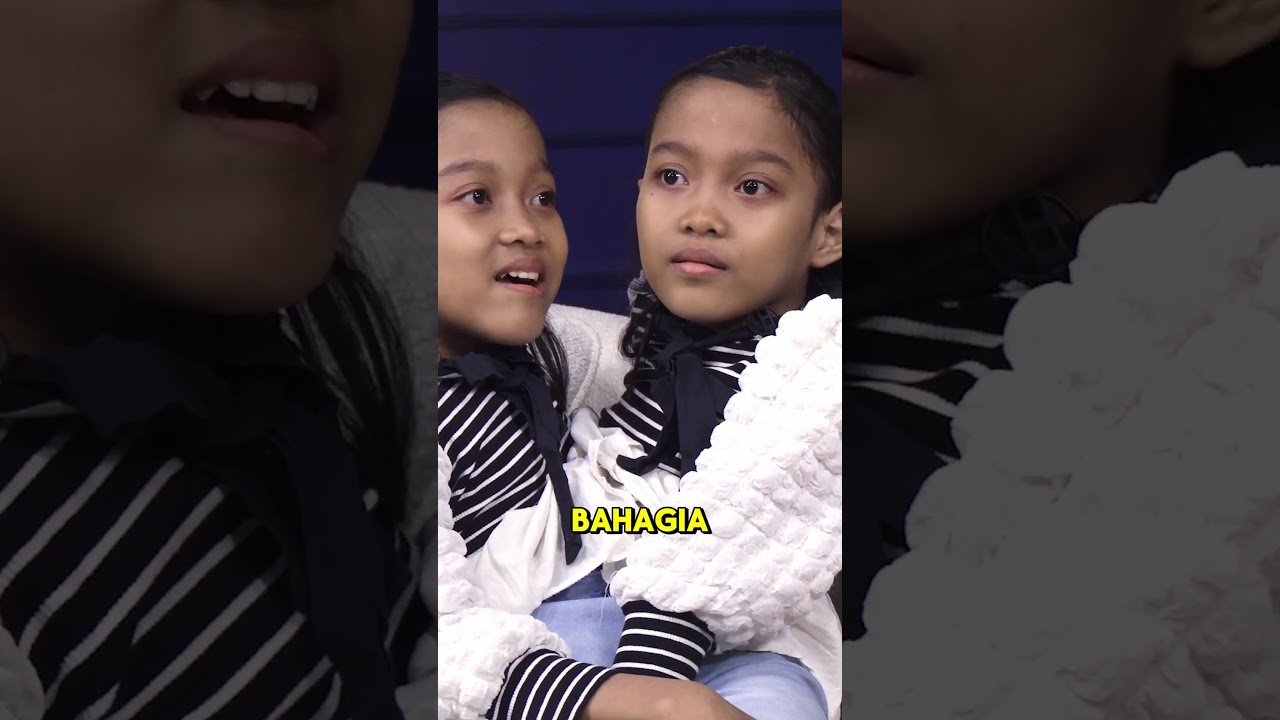 Bahagia liat senyum ayah #bicarasarawijayanto #sarawijayanto #kembarsiam #disabilitas #shorts