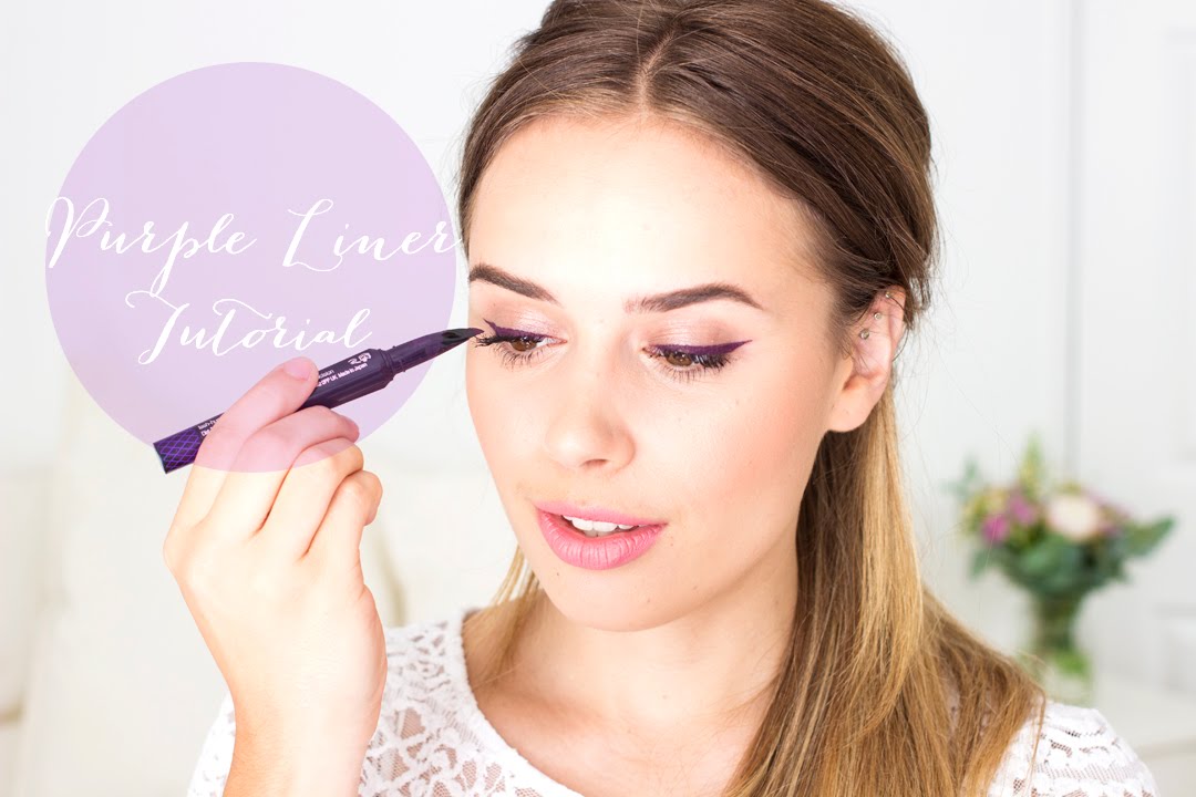 Purple Liner Tutorial | Hello October