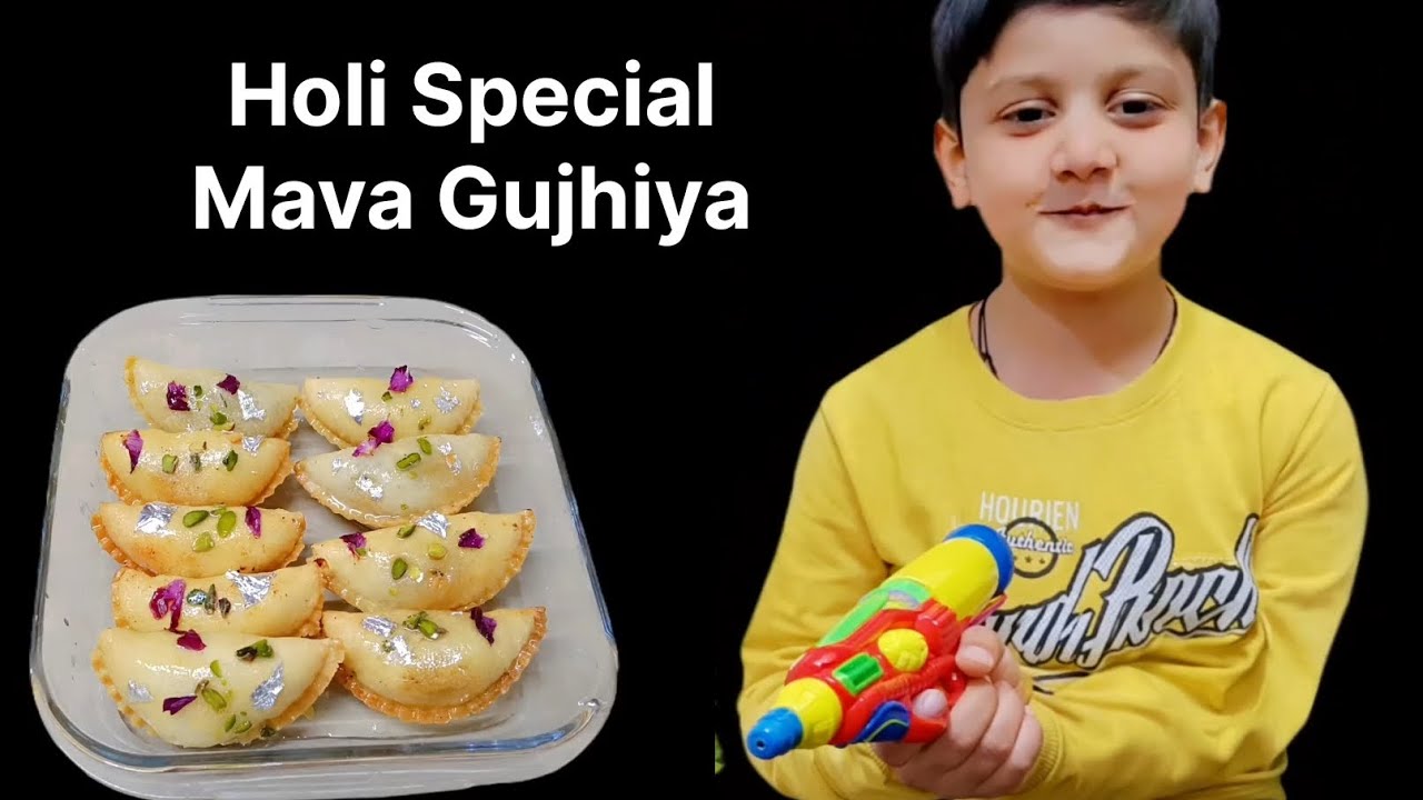 Holi Special Mava Gujiya Recipe | Market Style Khoya Gujiya at Home | Gujiya Banane Ka Asaan Tarika 
