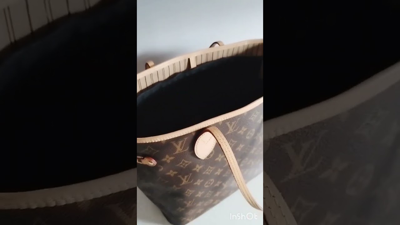 Neverfull MM organiser top secure by a zipper made in the UK