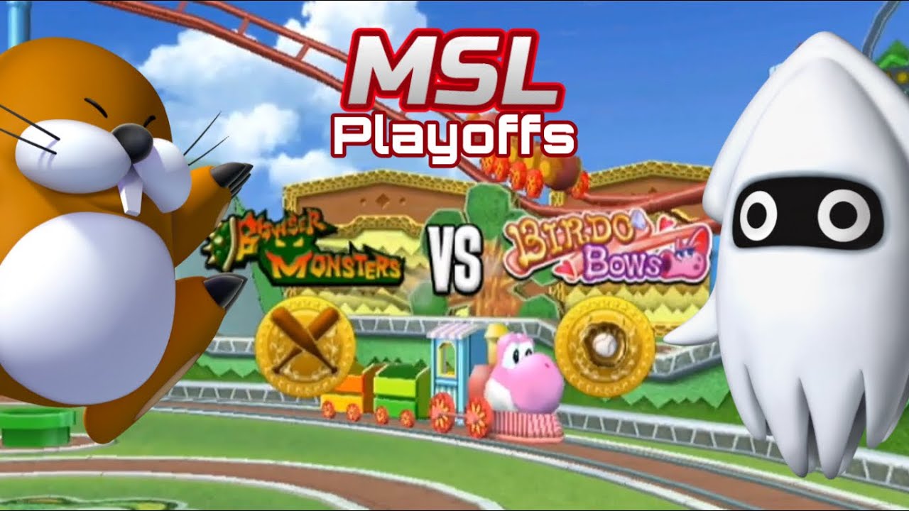Mario Sluggers League S1 Playoffs - Monsters @ Bows | Game 1
