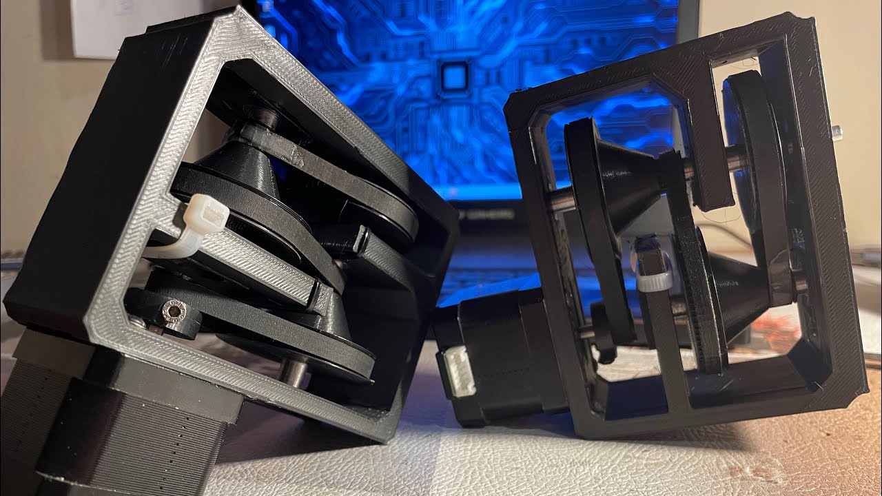 DIY Nema 17 gt-2 belt 1:66 gearbox (low backlash)