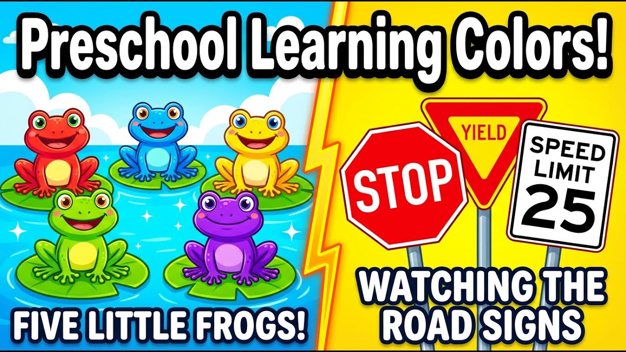 Count Numbers, colors & Learn ABCs | Alphabet and Counting Song for Kids